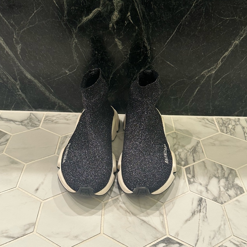 Sparkly Balenciaga speed sneakers 🪩 - Picture 2 of 9